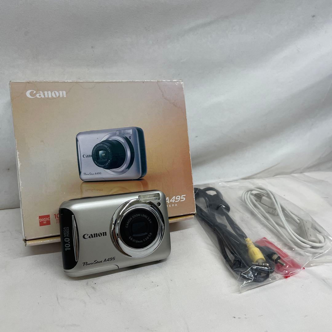Canon PowerShot A495 デジタルカメラ