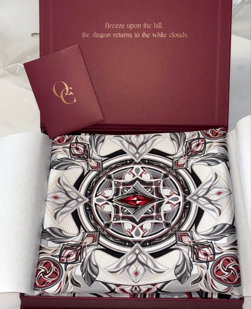 新品未開封　恋と深空 シン スカーフ 深淵の主　クッション 抱き枕 公式 即発送