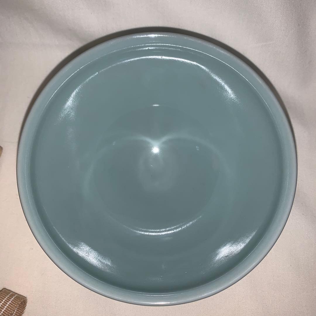 四代　諏訪蘇山　青瓷天目茶盌　銘　照心