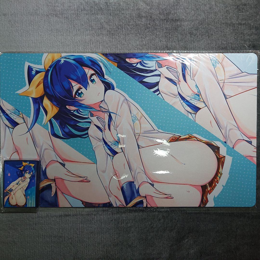 α1 遊戯王 制服&ずぶ濡れ セレナ スリーブ&プレイマット