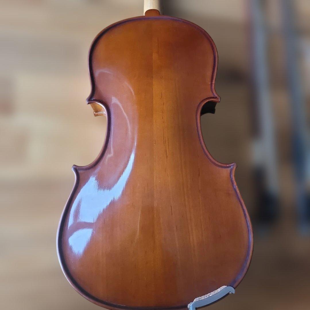 バイオリン3/4本体 木製 弓2本付き