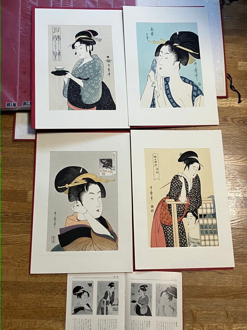 j*b様 歌麿名作選　悠々洞出版　全30枚