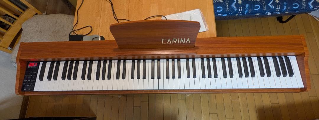 電子ピアノ 88鍵盤 ウッド調 CARINA