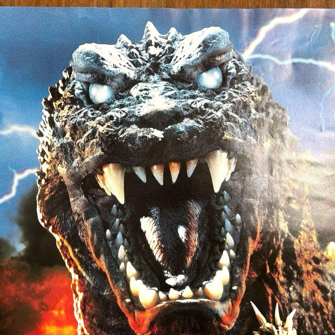 ゴジラ vs モスラ vs キングギドラ 販促品ポスター B2サイズ　未使用