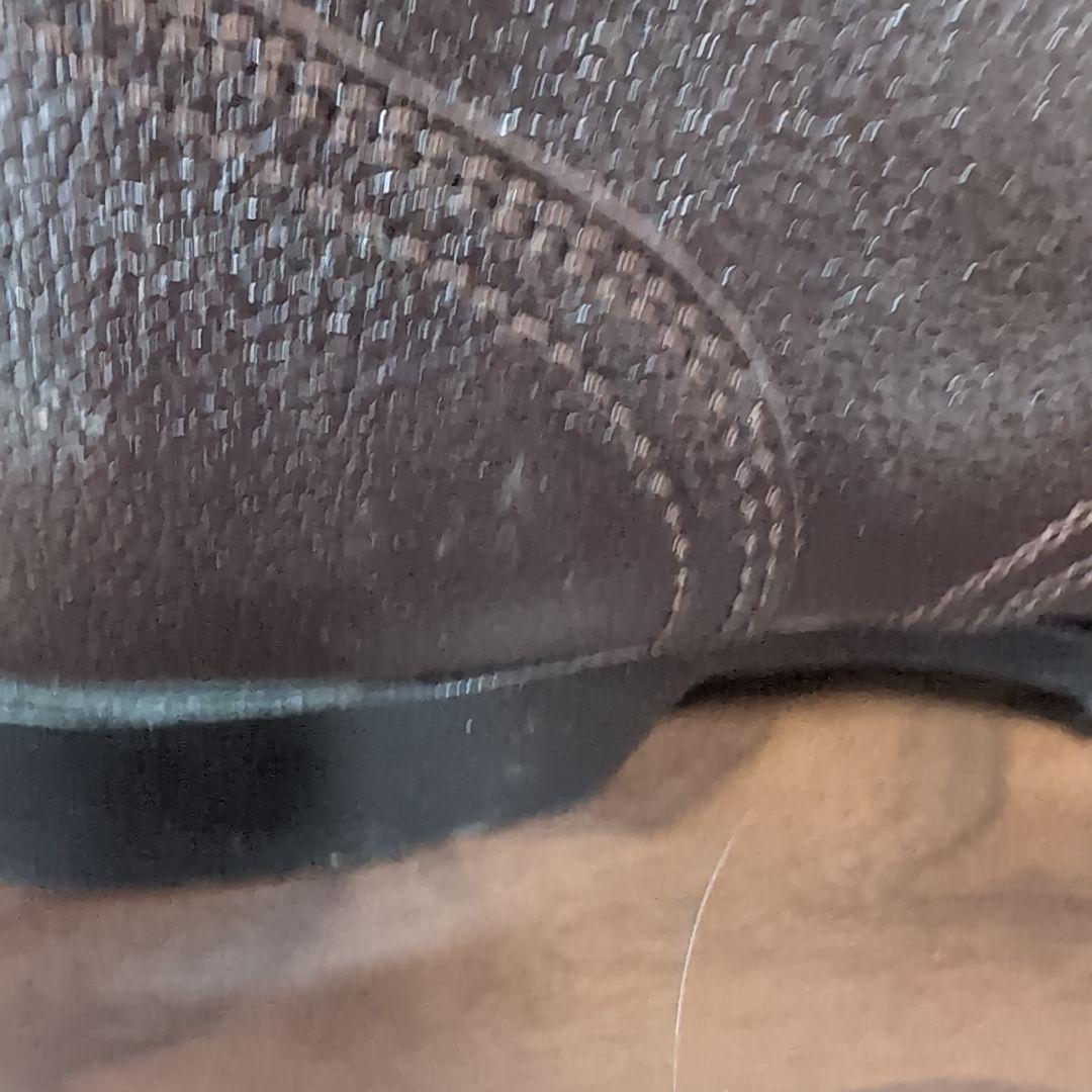 レア　陸上自衛隊　旧型半長靴　茶色　26.5センチ　ミリタリーブーツ　美品