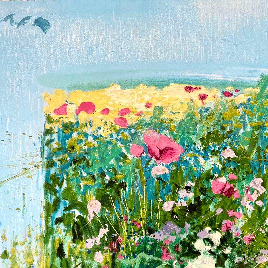 ホアキン・トレンツ・リャド シルクスクリーン 版画 絵画 フローレス 本人サイン