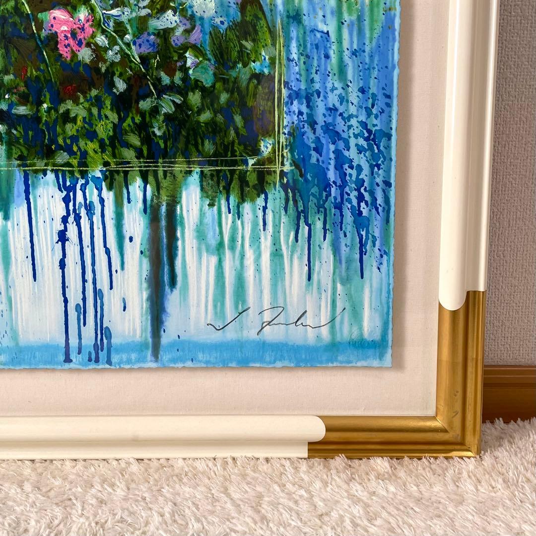 ホアキン・トレンツ・リャド シルクスクリーン 版画 絵画 フローレス 本人サイン