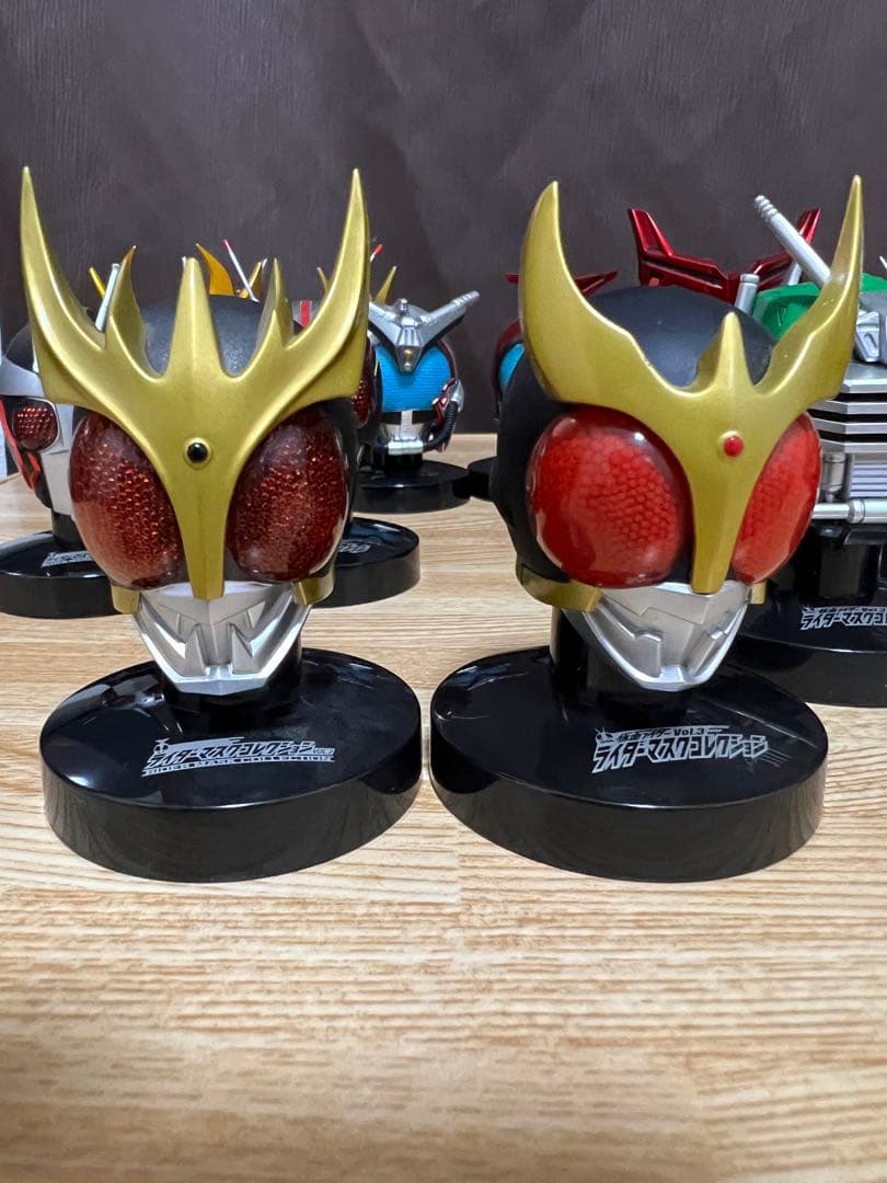 仮面ライダーマスクコレクション 24個まとめ 発光2点