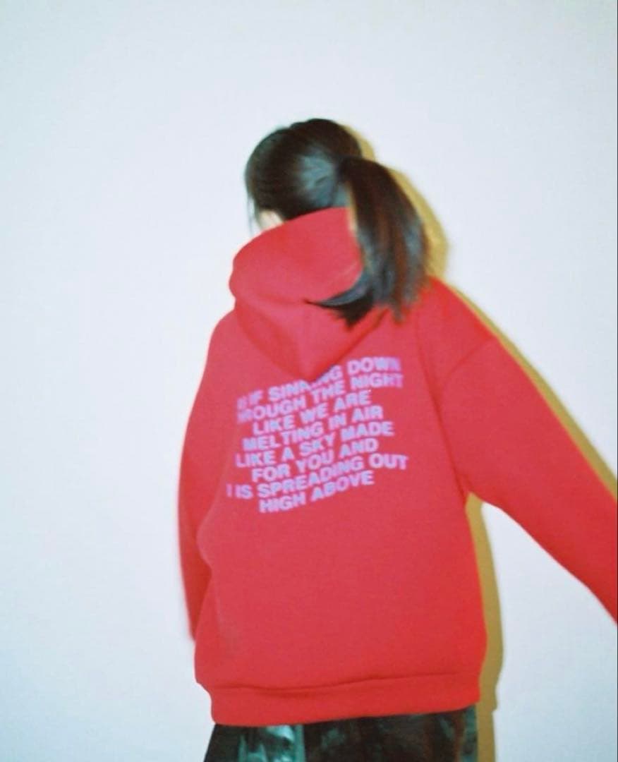 【最終価格】【限定・超貴重】YOASOBI 夜にかける ダンボールパーカー赤