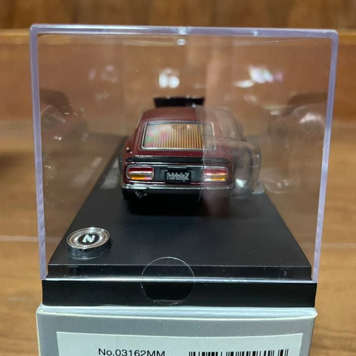 新品未展示品　京商　1/43 日産　フェアレディ240ZG　Maroon