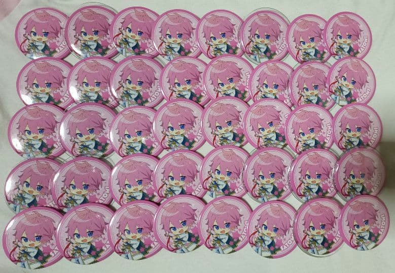 すとぷり　さとみ　缶バッチ　2024　spring デフォ