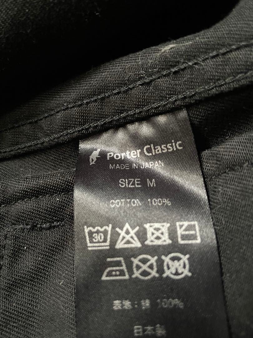 porter classic ピングチノ　ブラック　Ｍ