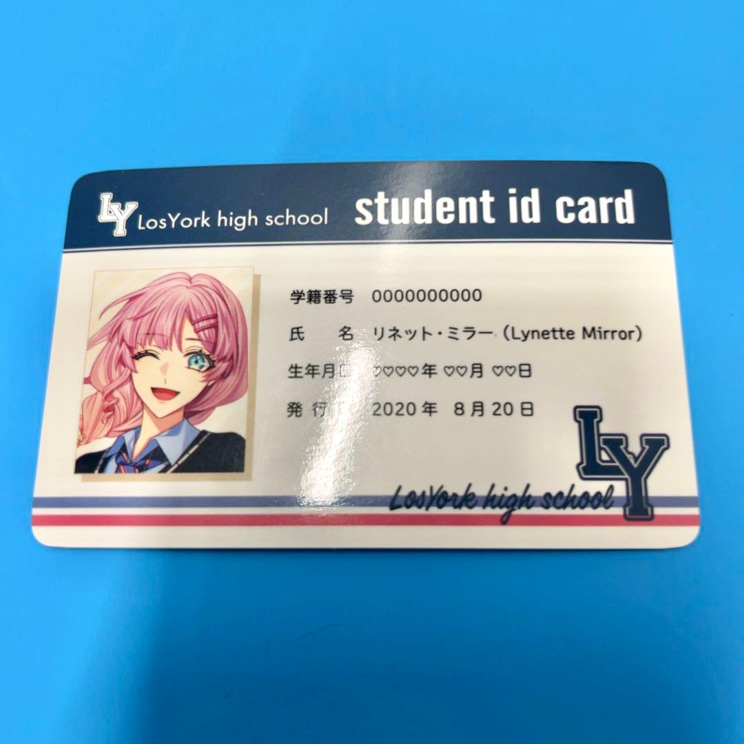 キュピパラ キューピット・パラサイト 5周年 特典 学生証 リネット c501