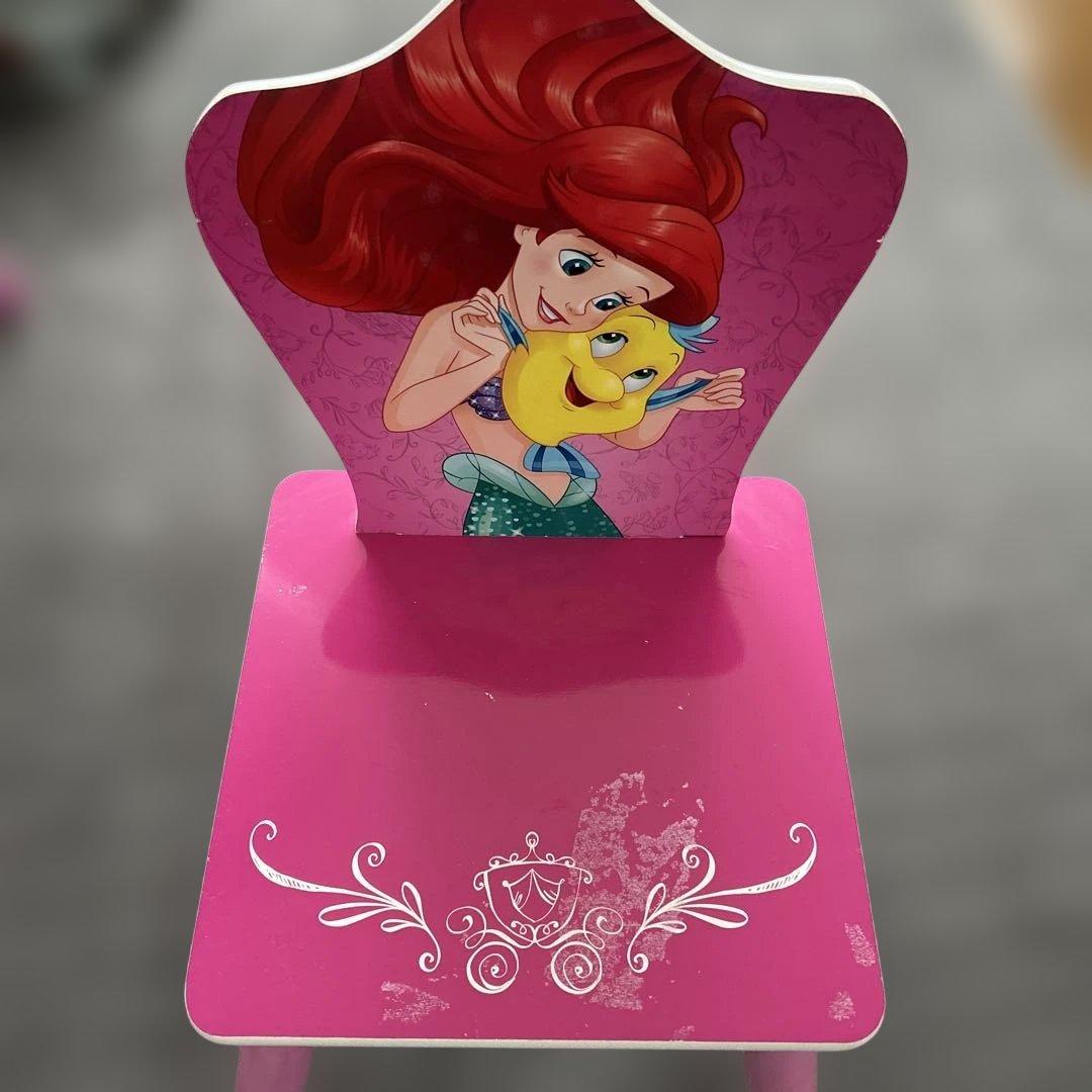 子供用テーブルセット ラプンツェル シンデレラ　ディズニー