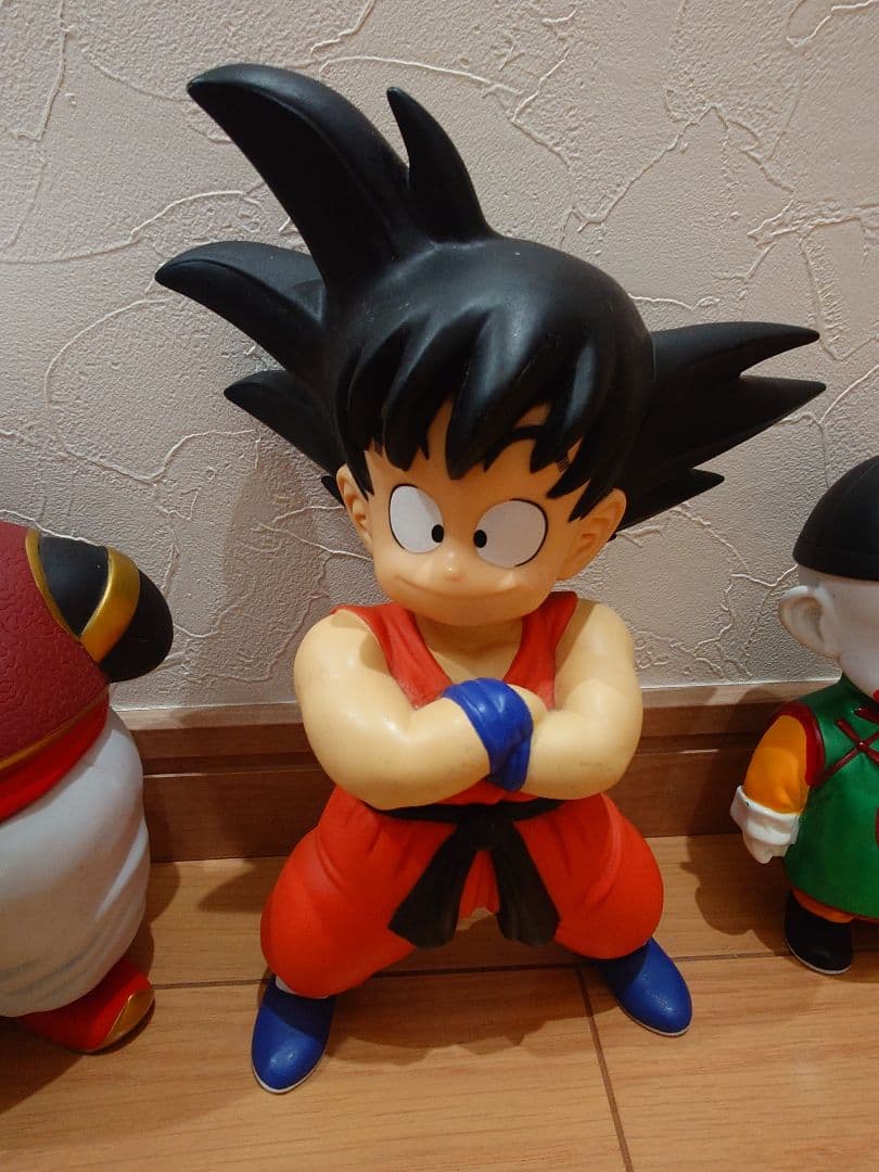 ドラゴンボール チャオズ 孫悟空 ミスターポポ ソフビ フィギュア 中古