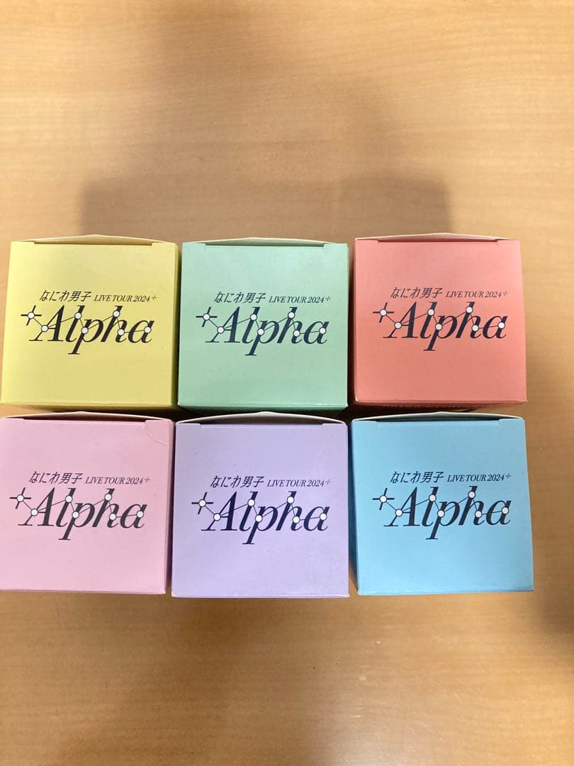 Alpha LIVE TOUR 2024 指人形6体・なにわ男子