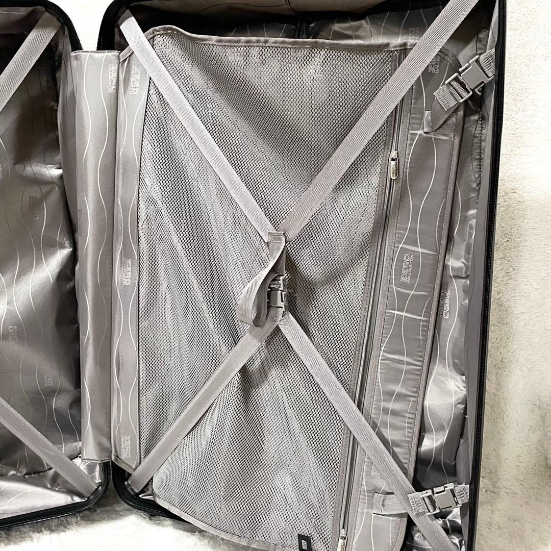 【未使用保管品】ゼロハリバートン 4輪 キャリーケース 84L ブラック タグ付