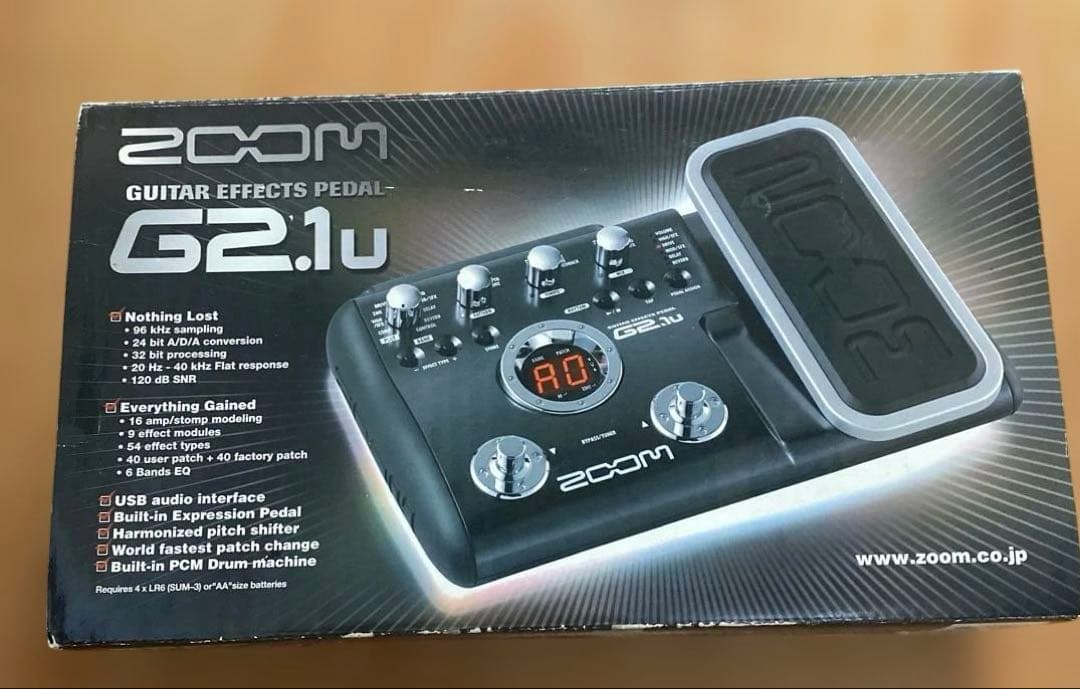 ZOOM G2.1u ギターエフェクター　新品