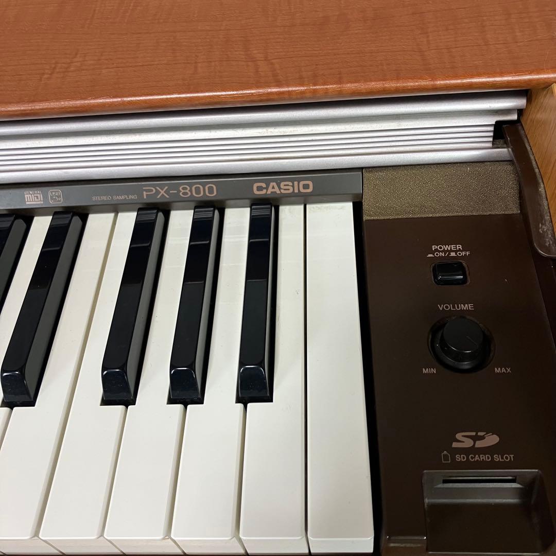 【極美品】CASIO カシオ Privia PX-800電子ピアノ88鍵盤　①