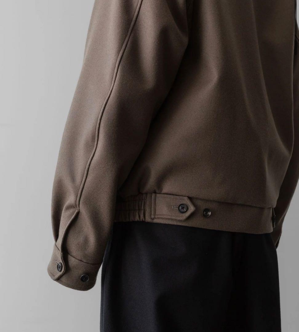 ssstein メルトン ジップアップ ブルゾン　Sサイズ　ジャケットシュタイン