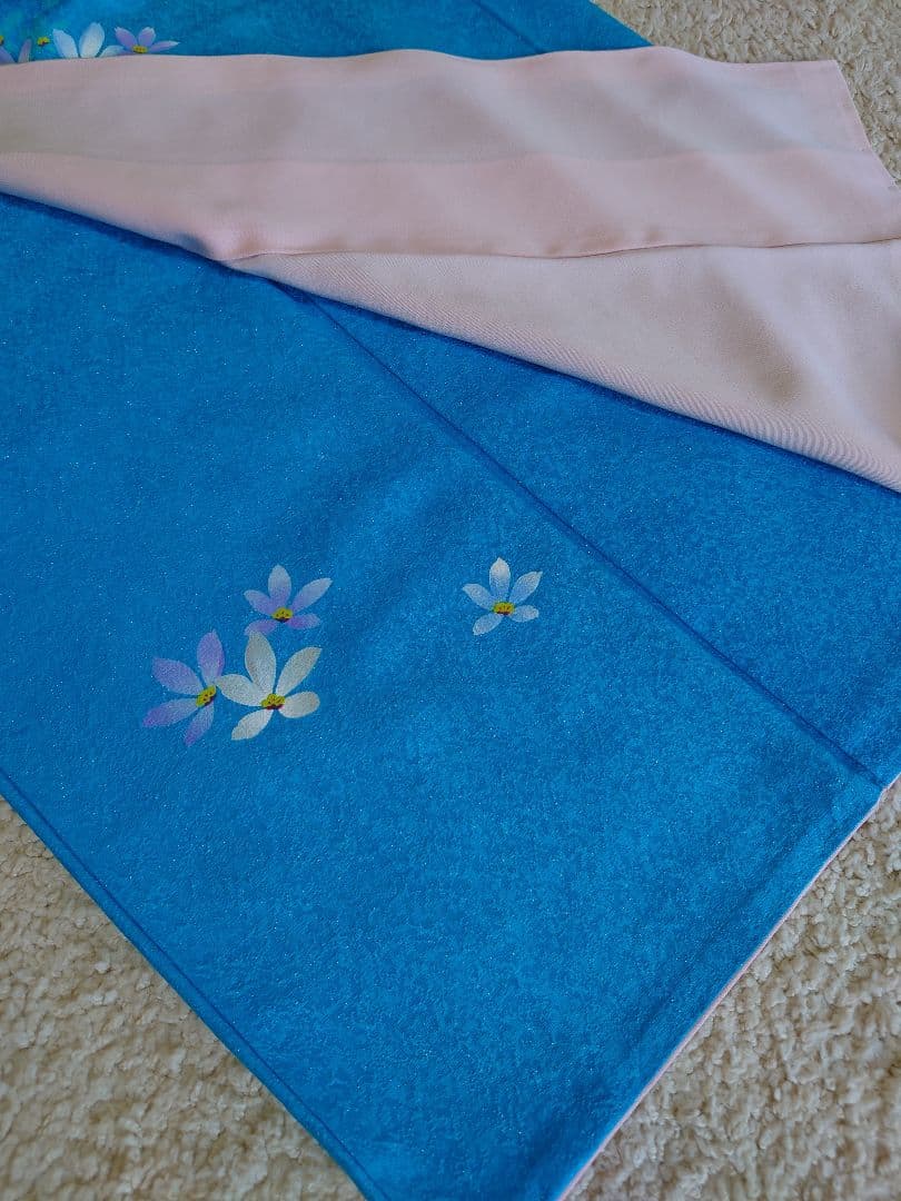 振袖　　振袖セット　綺麗なブルー