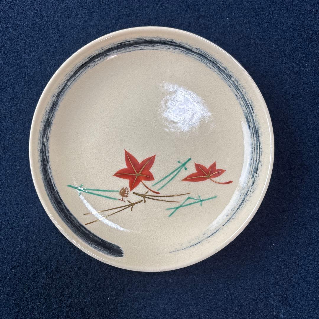 永楽善五郎　即全　仁清写　吹寄せ　銘々皿5客