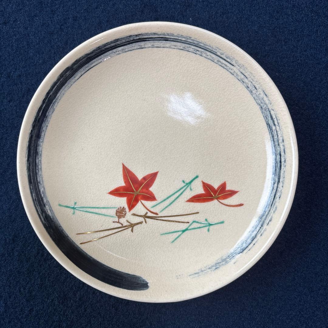 永楽善五郎　即全　仁清写　吹寄せ　銘々皿5客