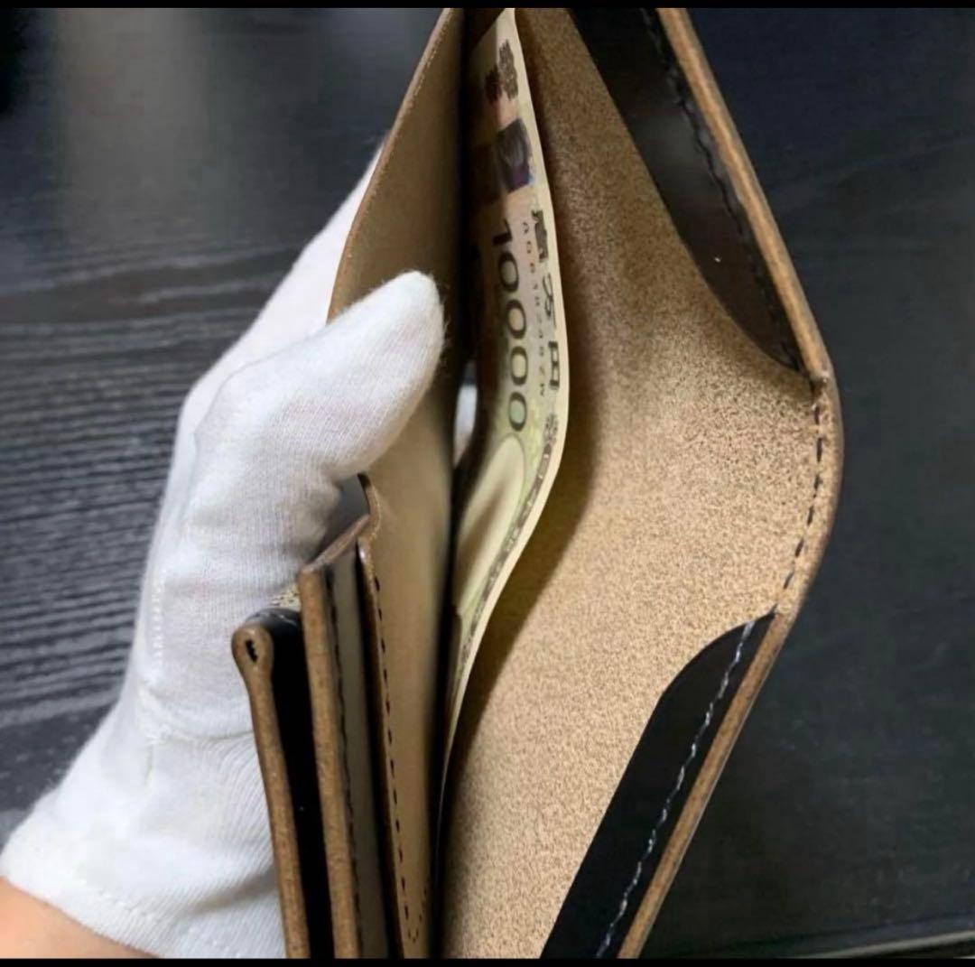 トラッカーウォレット　ミドル　新喜皮革　ホースバット　CA008