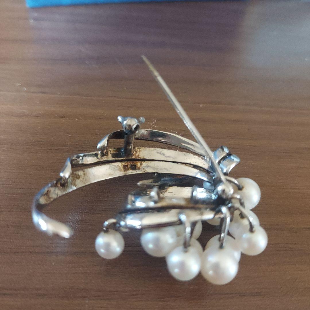 タサキパールフラワーブローチ