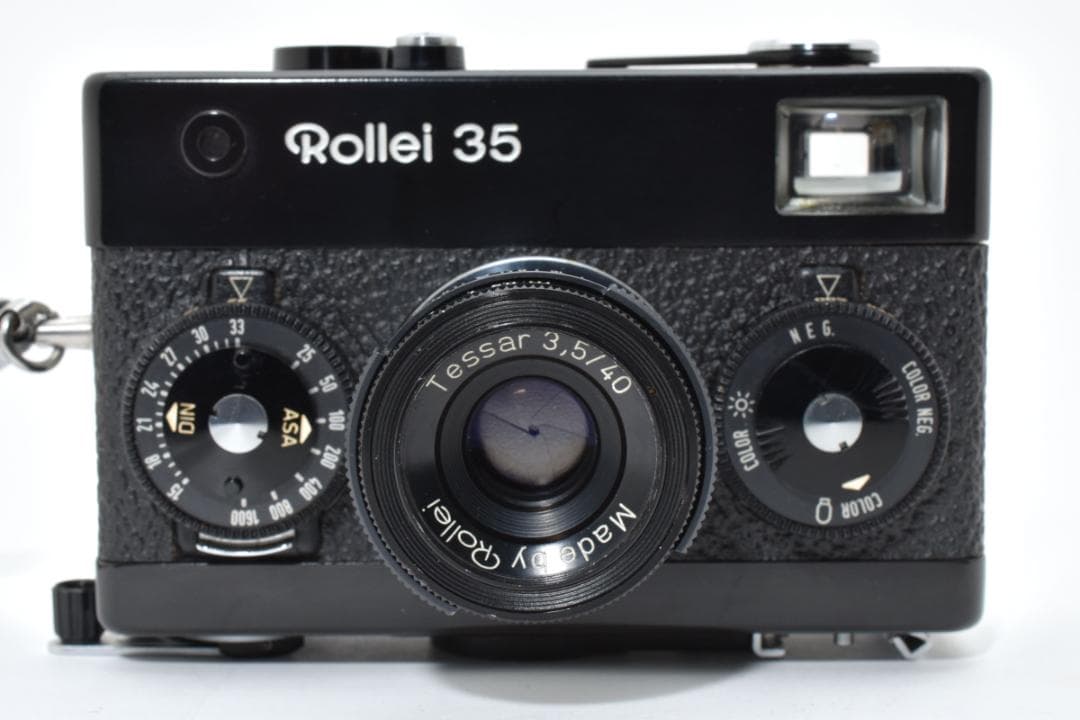 ☆完動品☆ Rollei 35 Tessar 40mm F3.5 黒 8159