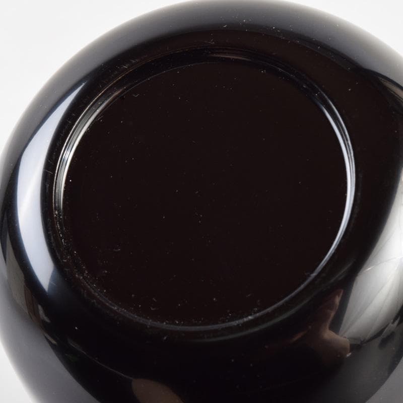 茶道具　越前蒔絵師　宮田宗景作　六瓢蒔絵　中棗　共箱　M　R9342