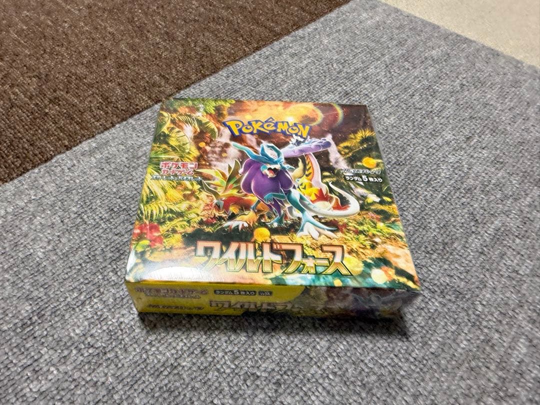 ポケモンカードゲーム ワイルドフォース　シュリンク付き未開封