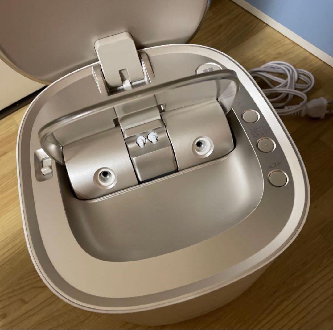 nanocare フェイススチーマー ホワイト/マーブル