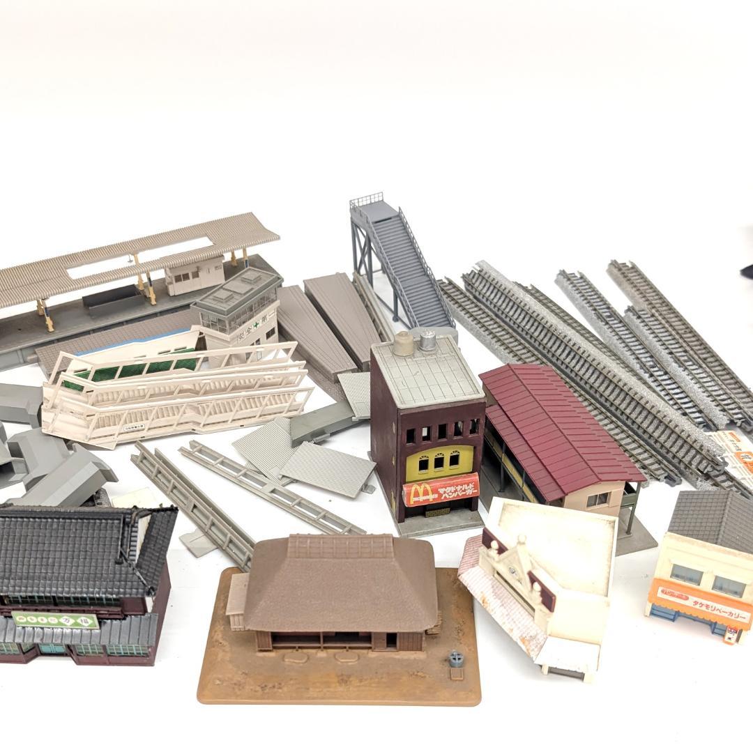 鉄道模型用 ジオラマ 解体品 部品 ジャンク 建物等 大量セット TOMIX 他