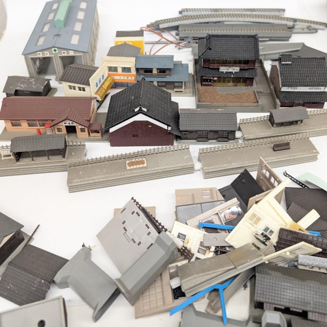 鉄道模型用 ジオラマ 解体品 部品 ジャンク 建物等 大量セット TOMIX 他