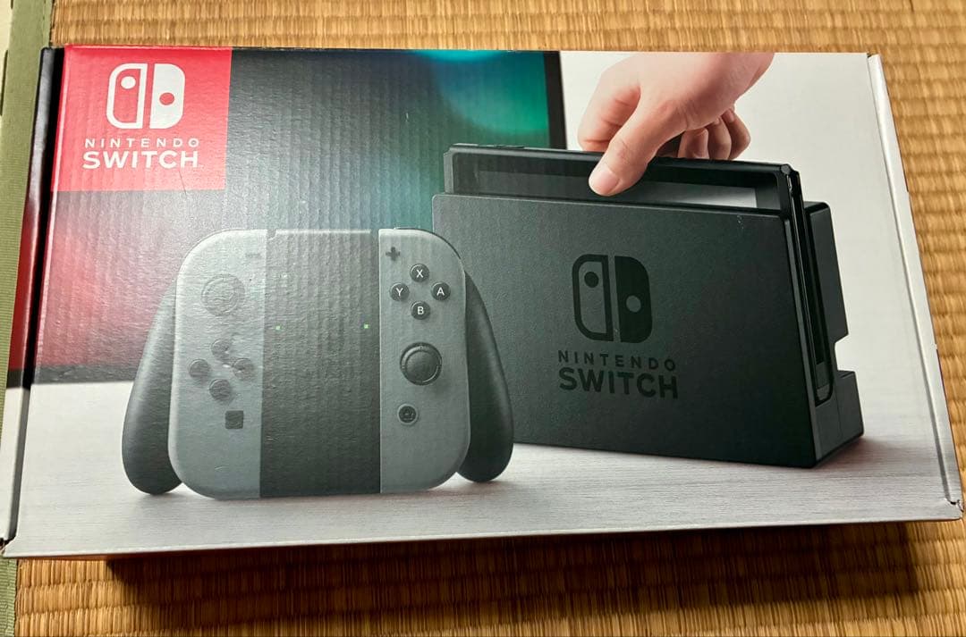 Nintendo Switch 本体 グレー 付属品付き 動作確認済み