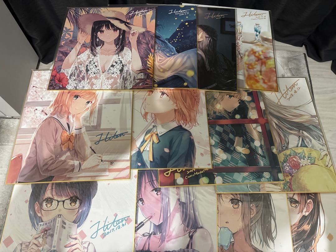 Hiten 色紙12点セット