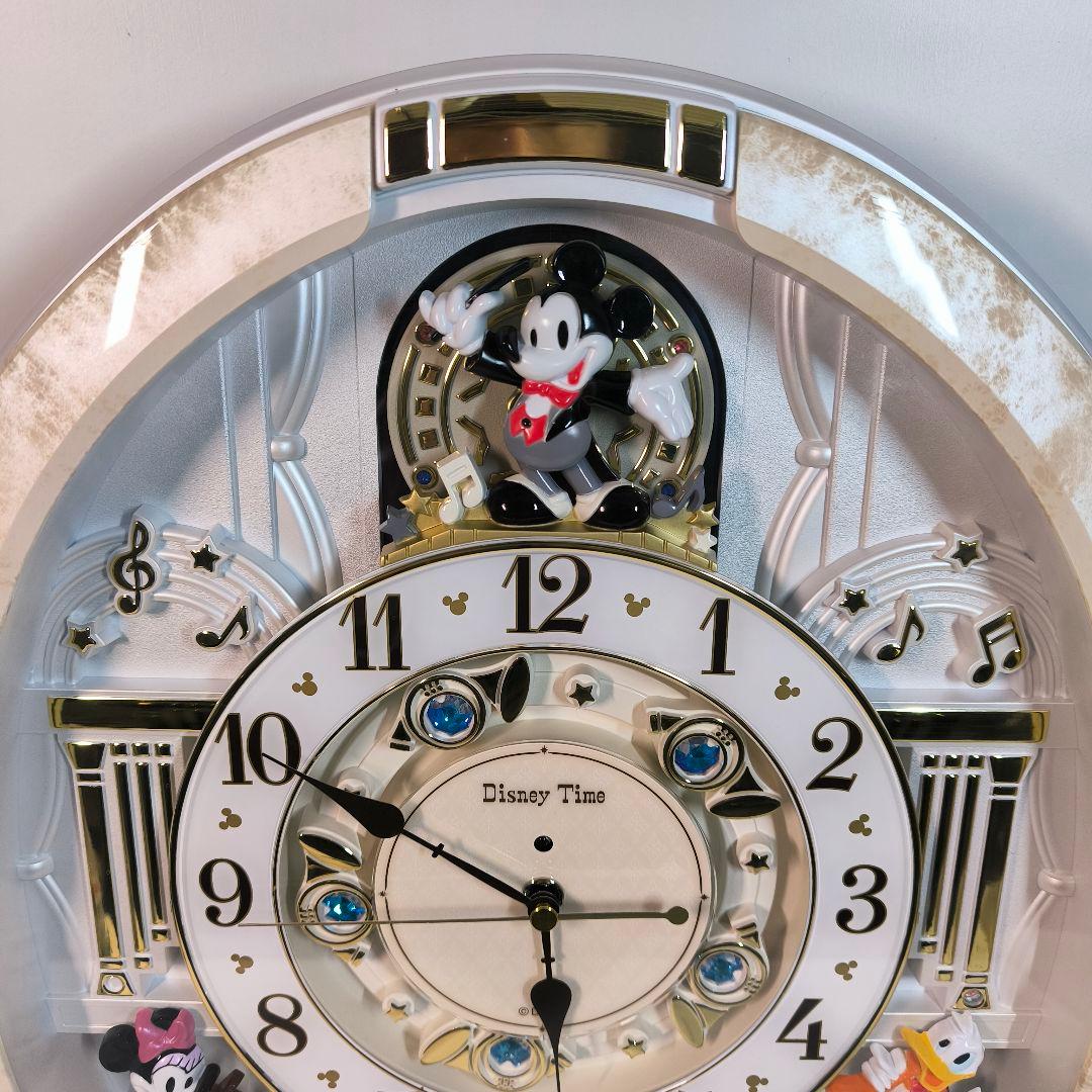 SEIKO 電波時計 ディズニー ミッキー＆フレンズ からくり時計 FW580W