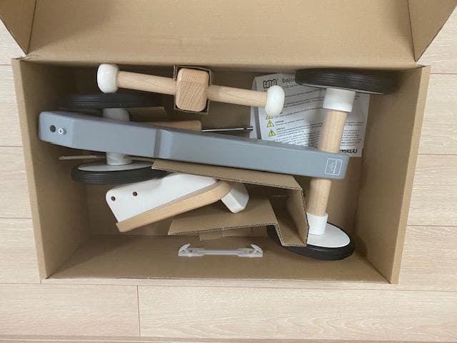 （新品未使用）BAJO バヨ 木の四輪バイク