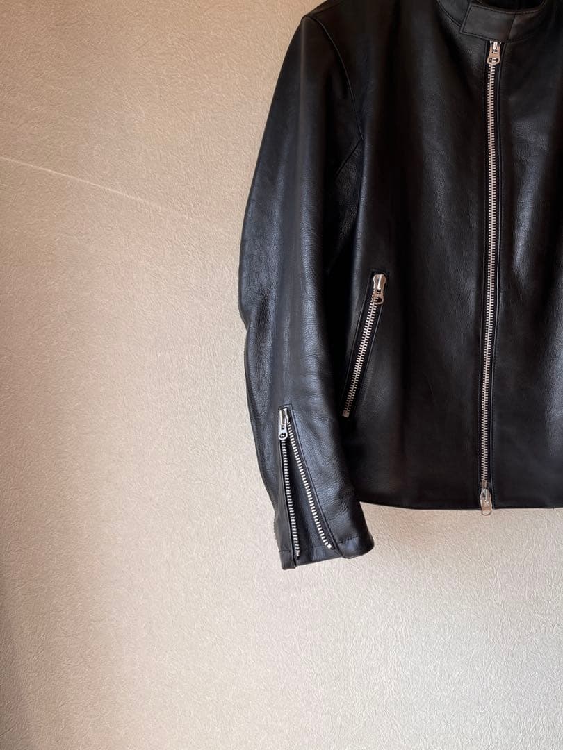 最終値下げ 美品 united arrows シングルレザージャケット