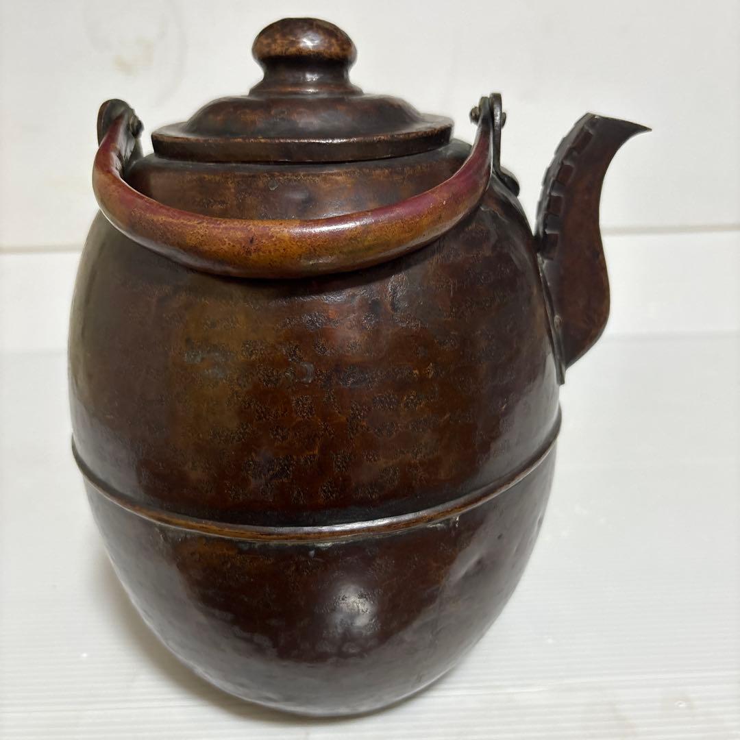 茶道具 銅製 湯沸 煎茶道具 銅瓶 骨董品