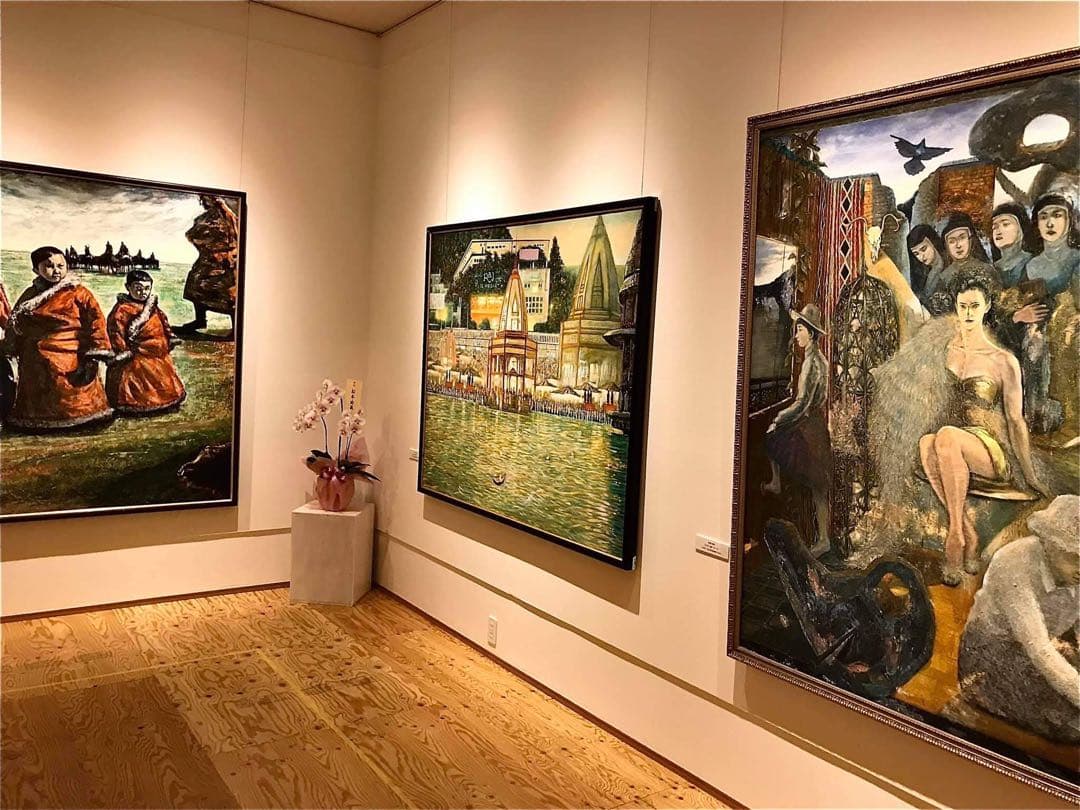 冬の森 水彩画 内閣総理大臣賞受賞作家の作品