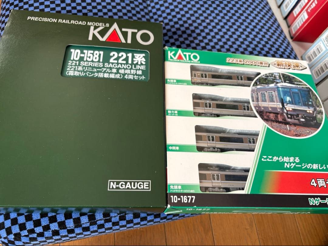 11/20まで 加工品 KATO 221系ダブルパンタ車＋223系2000番台