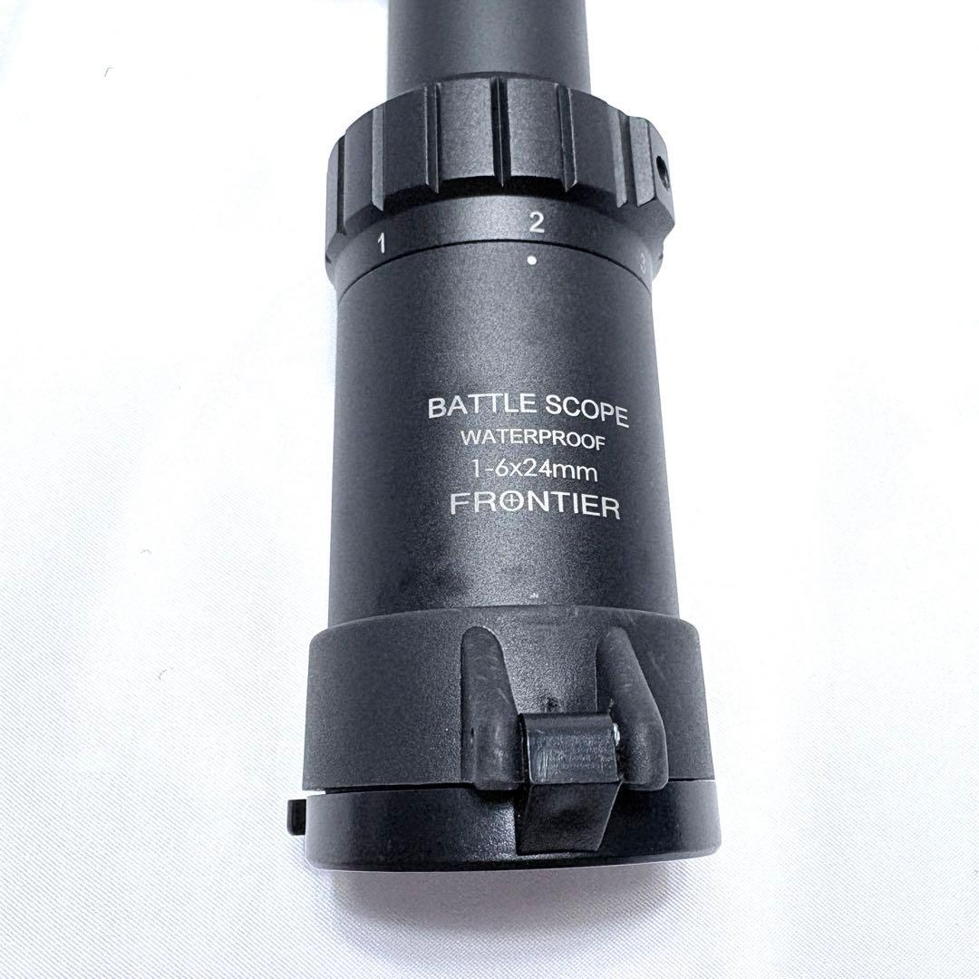 高性能 フロンティア オリジナル CQB 1-6x24 ライフルスコープ
