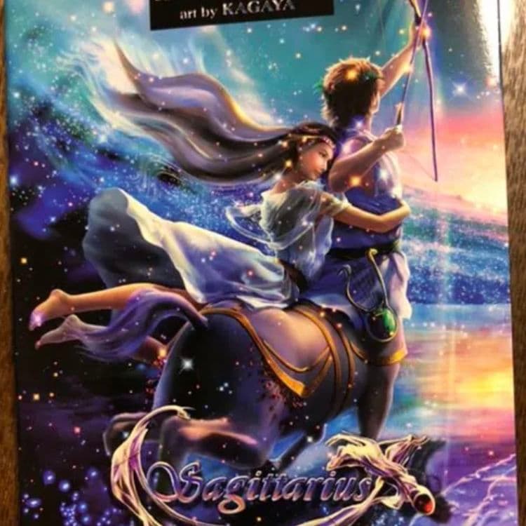 ニウエ 射手座　2ドル銀貨　2012年 星座 KAGAYA カラー銀貨