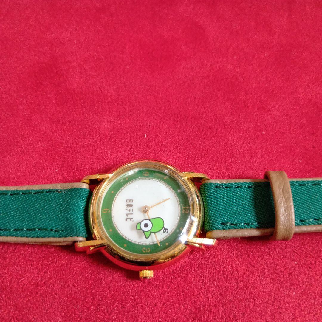 日テレ　キャラクター付きアナログ時計　当時物　非売品　抽選当選品　新品電池交換済