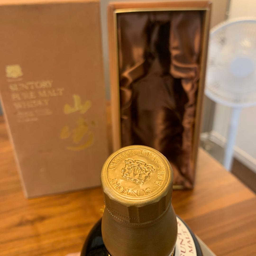 サントリーピュアモルトウイスキー　山崎　特級　760ml 初期ボトル　箱付き　❶