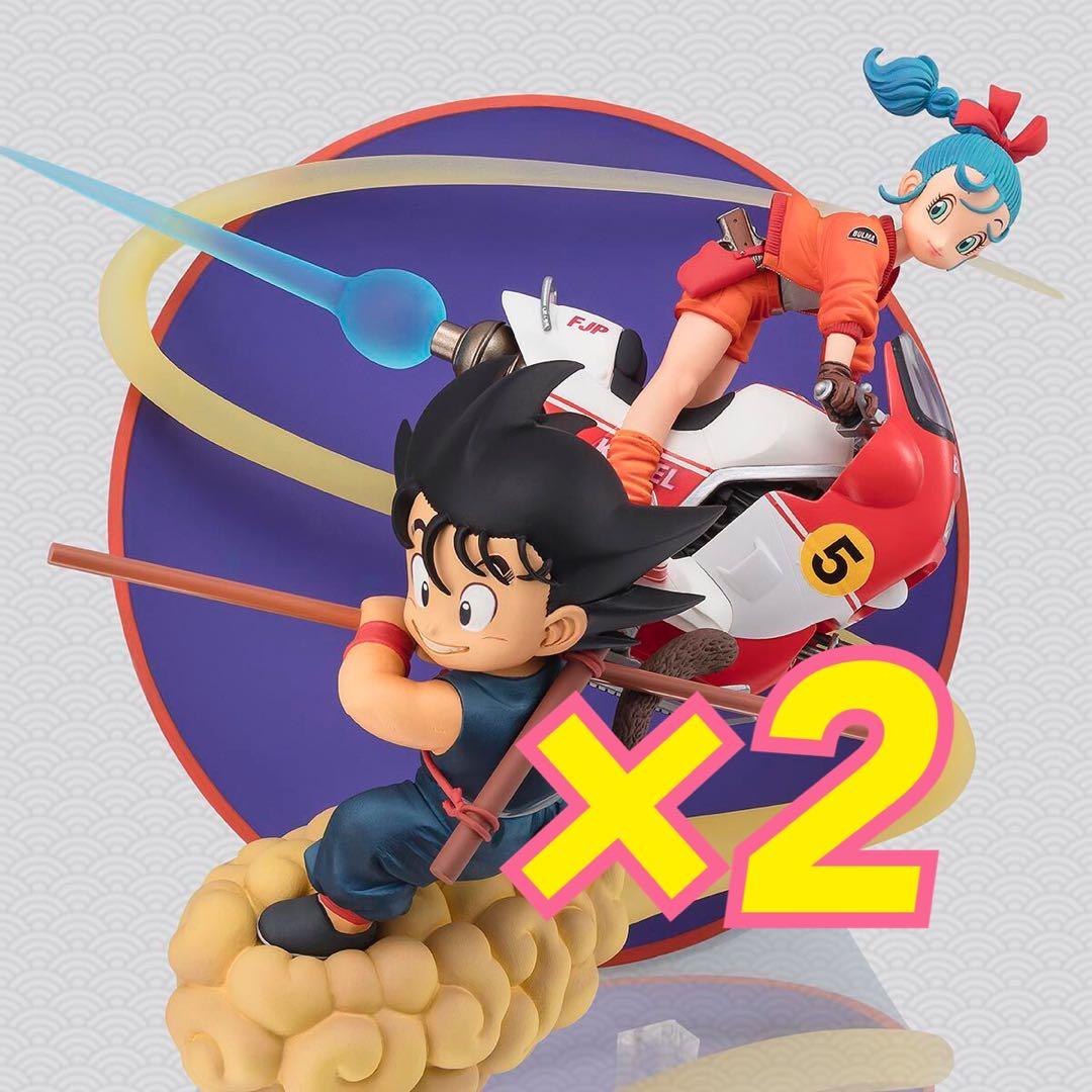 フィギュアーツZERO 孫悟空＆ブルマ 2セット