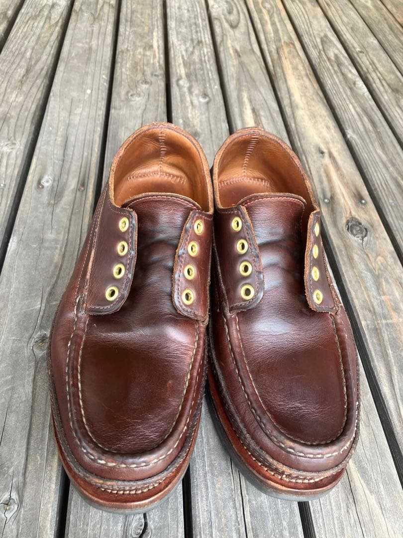 ラッセルモカシン　トリプルヴァンプ　RUSSELL MOCCASIN