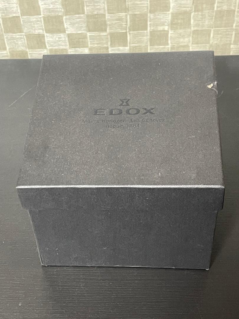 EDOX LES VAUBERTS 自動巻き腕時計